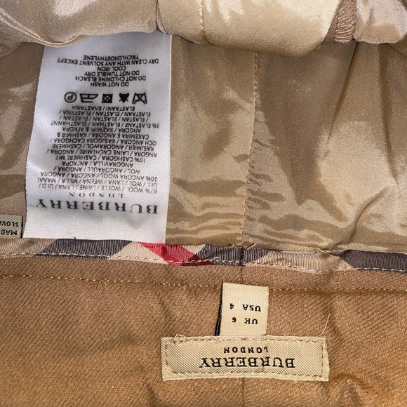 Burberry Camel Trousers - Picture 4 of 7